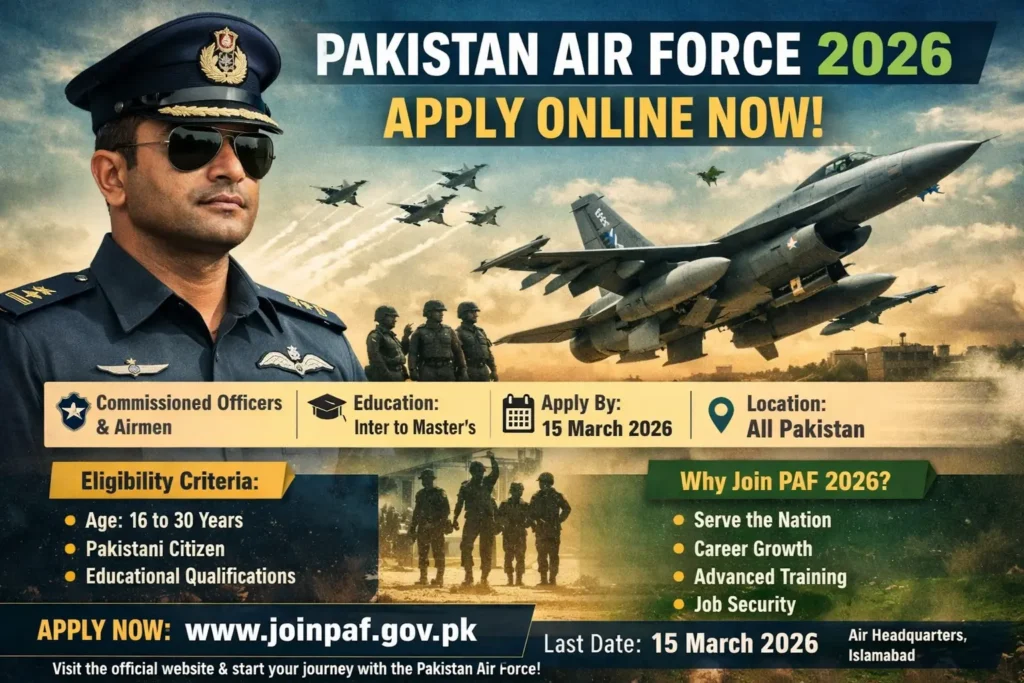 Pakistan Air Force 2026