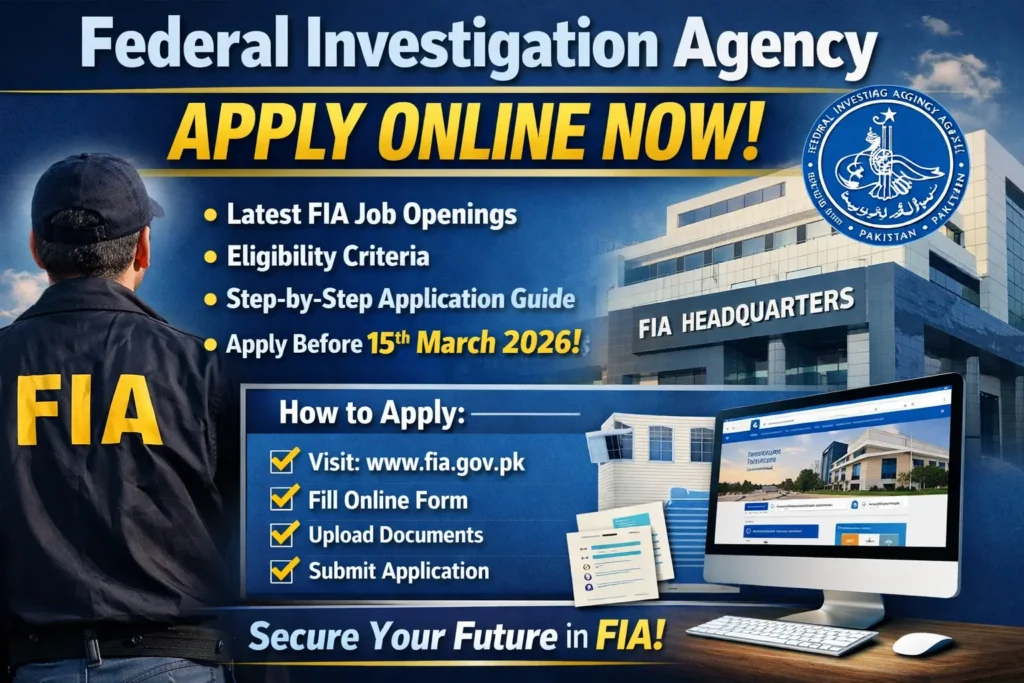 FIA Jobs 2026