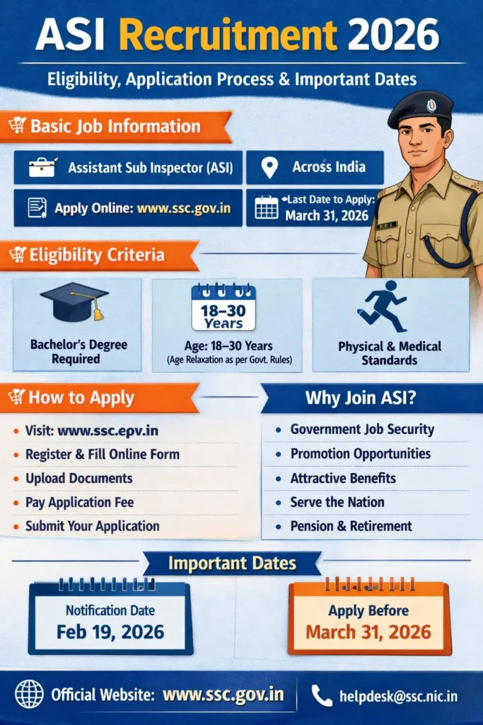 ASI Recruitment 2026