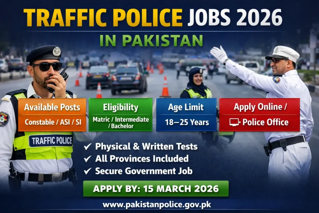 Traffic Police Jobs 2026
